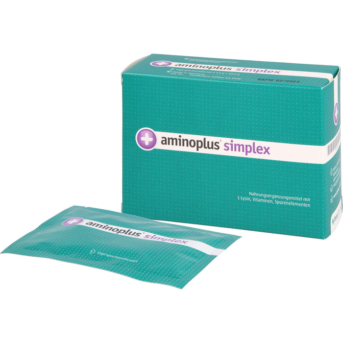 aminoplus simplex Tagesportionsbeutel, 7 pcs. Sachets