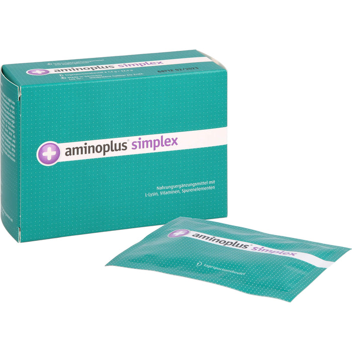 aminoplus simplex Tagesportionsbeutel, 7 pcs. Sachets