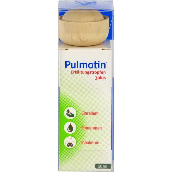 Pulmotin Erkältungstropfen 3plus, 20 ml Solution