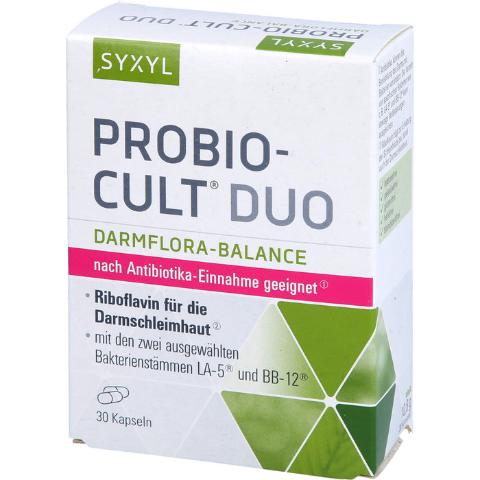 SYXYL Probio-Cult Duo Darmflora-Balance Kapseln, 30 pcs. Capsules