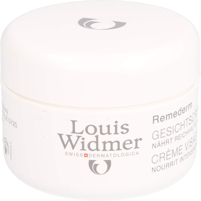 Louis Widmer Remederm Gesichtscreme UV 20, 50 ml Crème