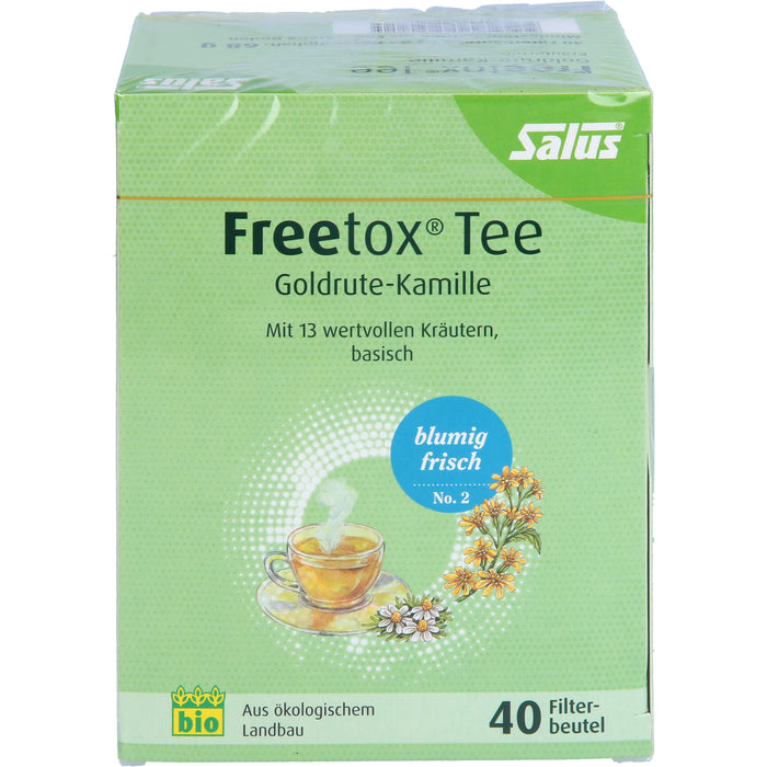 Salus Freetox Tee Goldrute-Kamille, 40 St. Filterbeutel