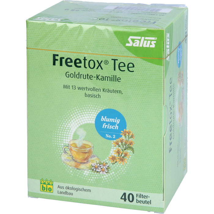 Salus Freetox Tee Goldrute-Kamille, 40 St. Filterbeutel