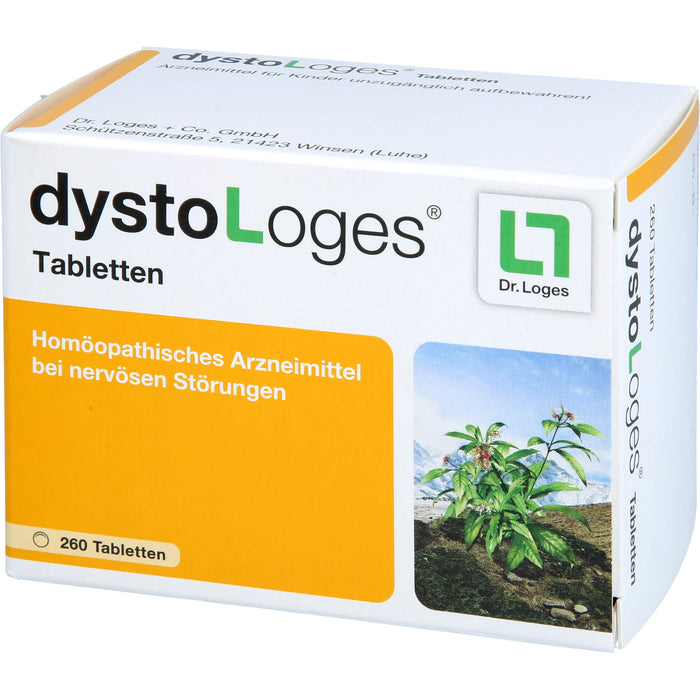 dystoLoges Tabletten bei nervösen Störungen, 260 St. Tabletten