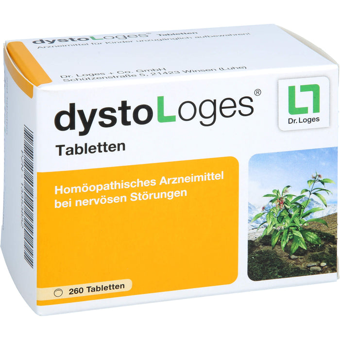 dystoLoges Tabletten bei nervösen Störungen, 260 St. Tabletten