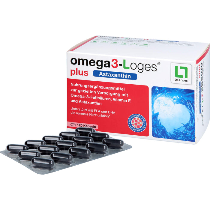 omega3-Loges plus Kapseln, 120 pcs. Capsules