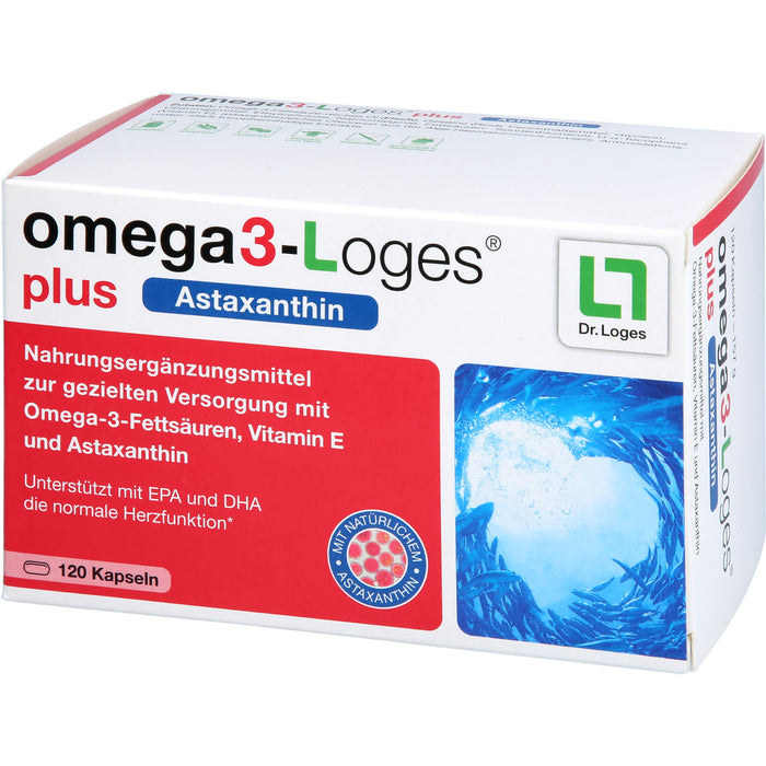 omega3-Loges plus Kapseln, 120 pcs. Capsules