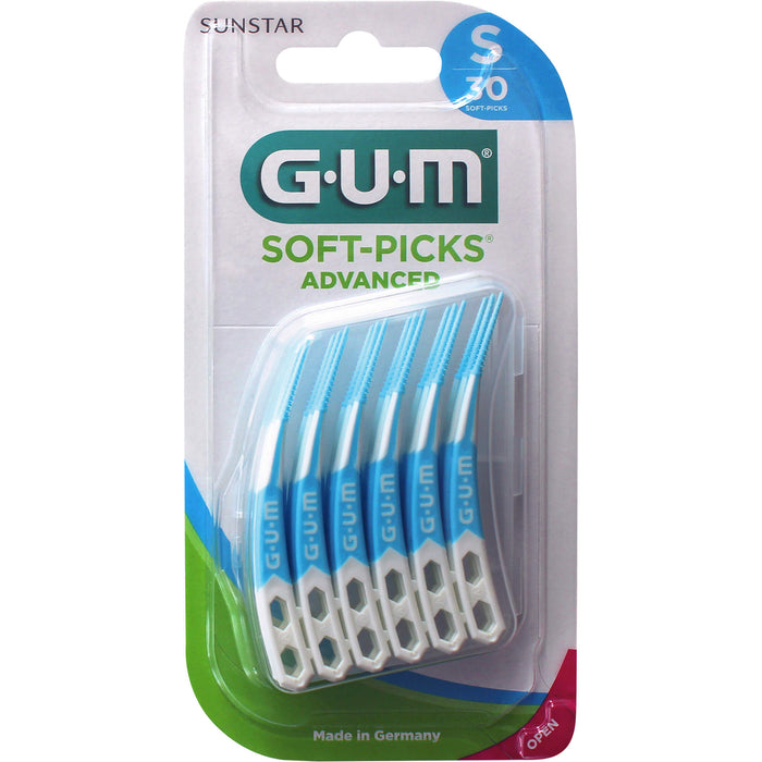 GUM SOFT-PICKS Advanced Small, 30 St. Interdentalbürsten