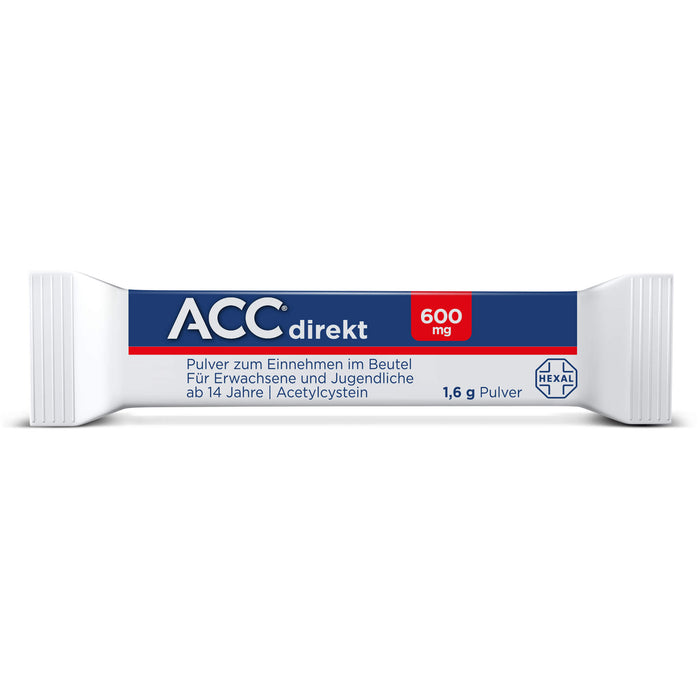 ACC direkt 600 mg Pulver, 10 pc Sachets