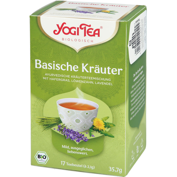 Yogi Tea Basische Kräuter Bio, 17X2.1 g FBE