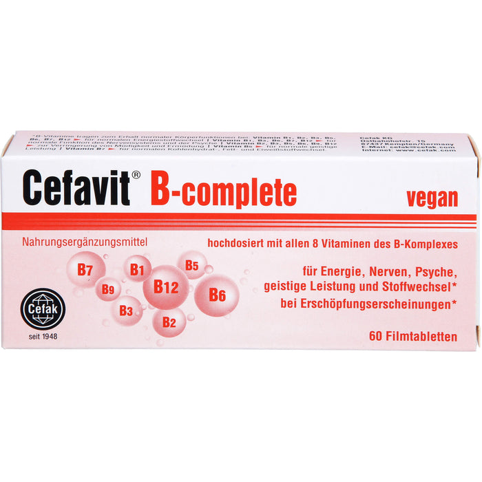 Cefavit B-complete, 60 St FTA