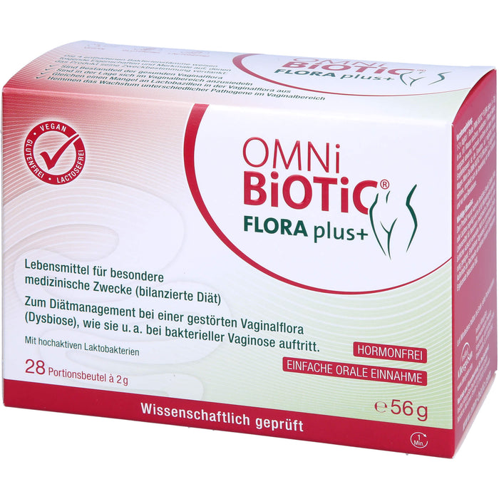 OMNi-BiOTiC Flora plus+ Portionsbeutel, 28 pc Sachets