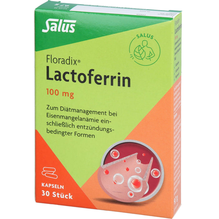 Salus Floradix Lactoferrin 100 mg Kapseln, 30 pcs. Capsules