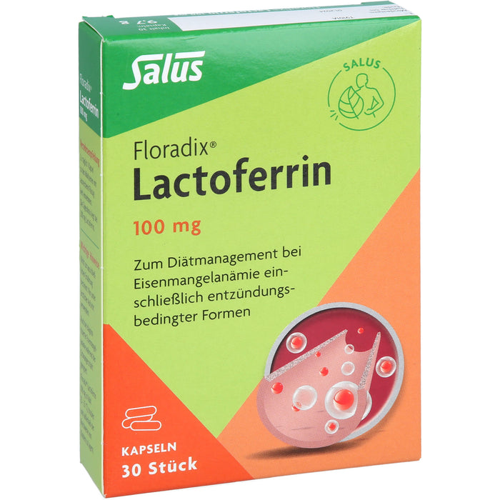 Salus Floradix Lactoferrin 100 mg Kapseln, 30 pc Capsules