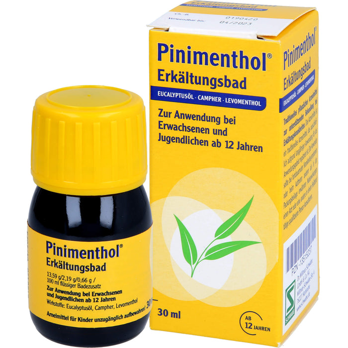 Pinimenthol Erkältungsbad, 30 ml Lösung