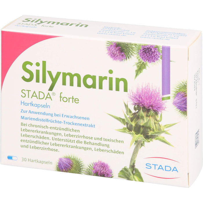 Silymarin STADA forte Hartkapseln, 30 St. Kapseln