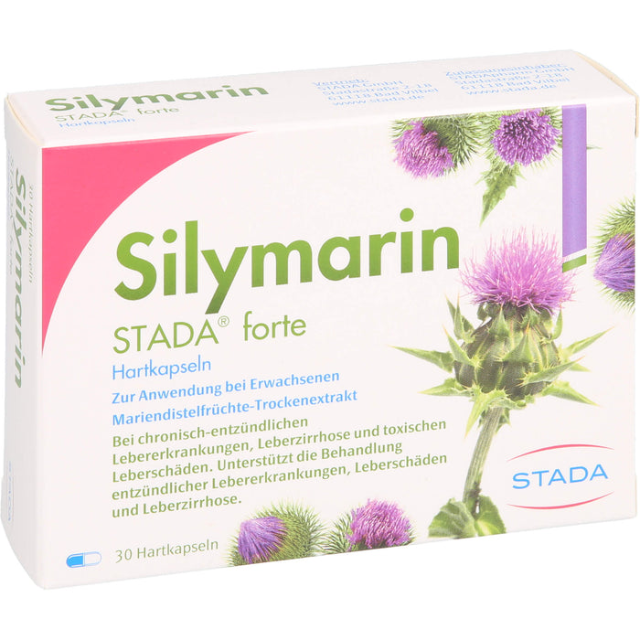 Silymarin STADA forte Hartkapseln, 30 pc Capsules