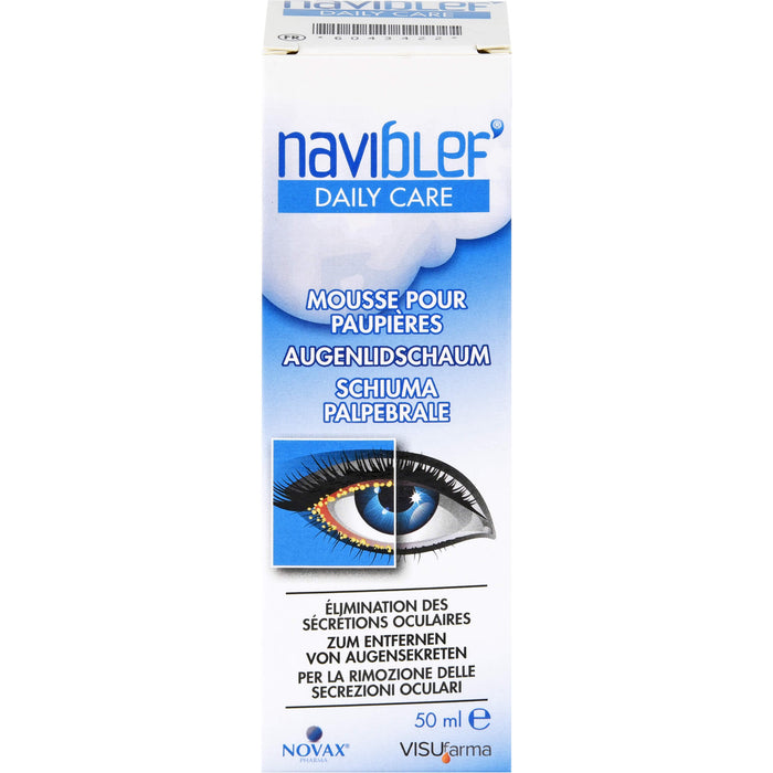 Naviblef Daily Care Augenlidschaum, 50 ml Mousse