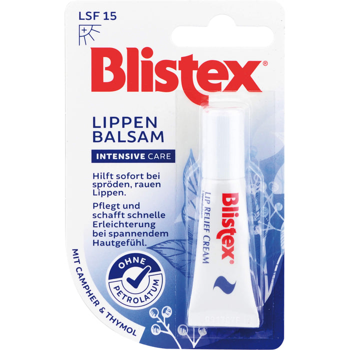 Blistex Lippenbalsam Tube, 6 ml Crème