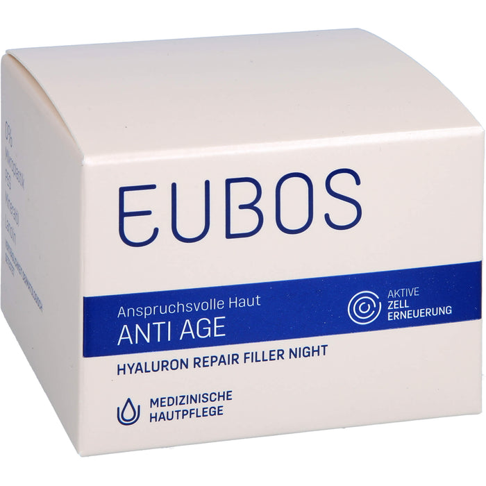 EUBOS Hyaluron Repair Filler Night Creme, 50 ml Crème