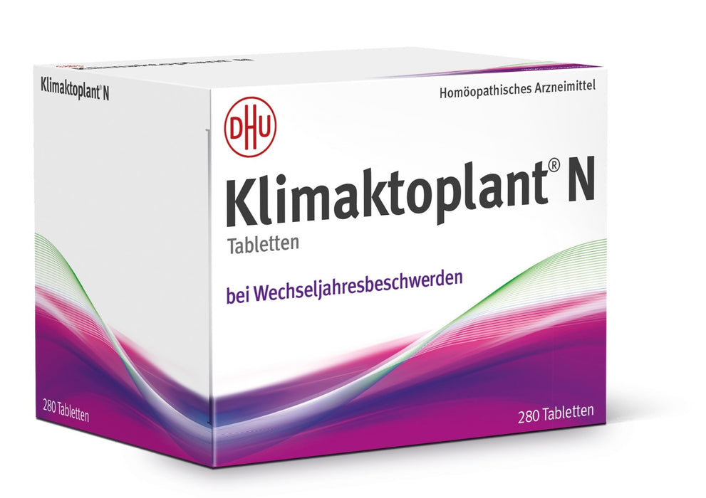 DHU Klimaktoplant N bei Wechseljahresbeschwerden - hormonfrei – gut verträglich, 280 St. Tabletten