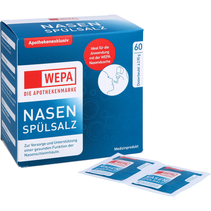 WEPA Nasenspülsalz, 177 g Salz