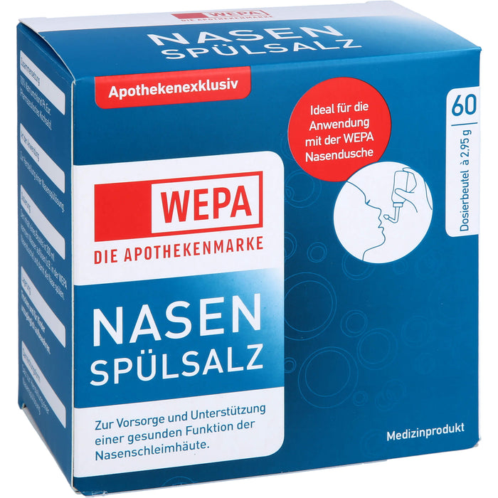 WEPA Nasenspülsalz, 177 g Salt