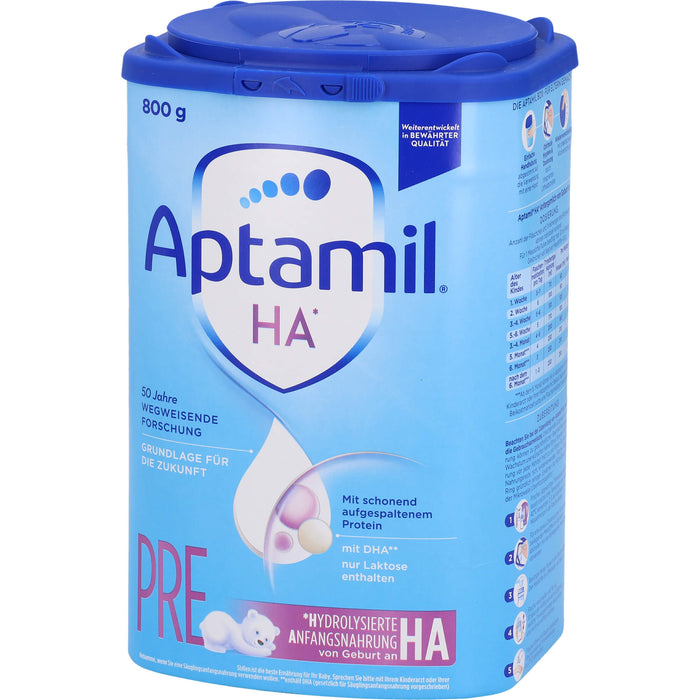 Aptamil HA Pre Pulver  Anfangsmilch von Geburt an, 800 g Pulver