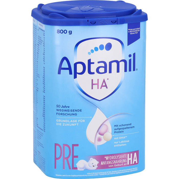 Aptamil HA Pre Pulver  Anfangsmilch von Geburt an, 800 g Pulver