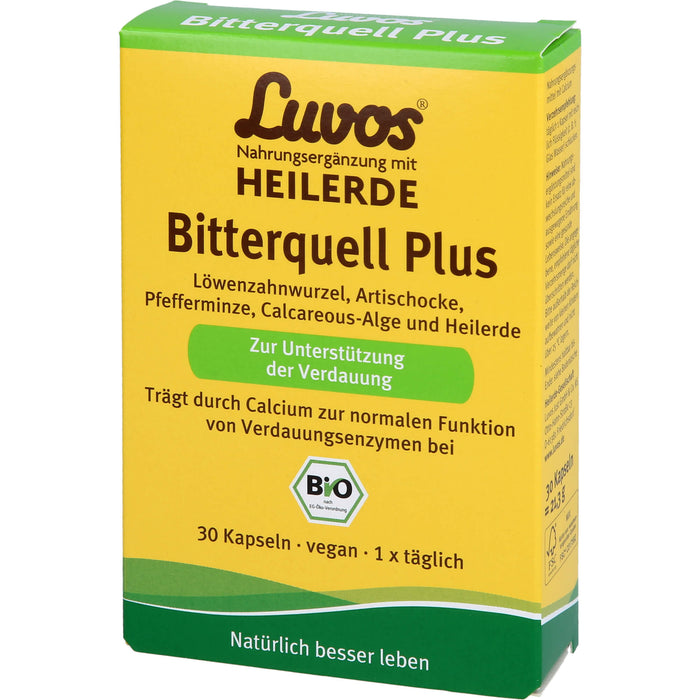 Luvos Heilerde bio Bitterquell Plus Kapseln, 30 pc Capsules