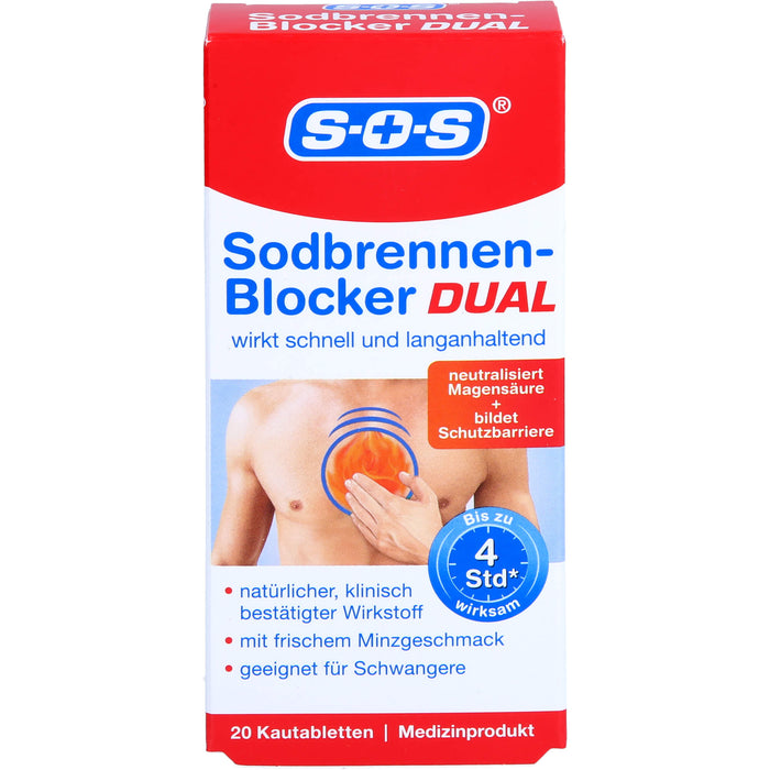 SOS Sodbrennenblocker DUAL, 20 St KTA