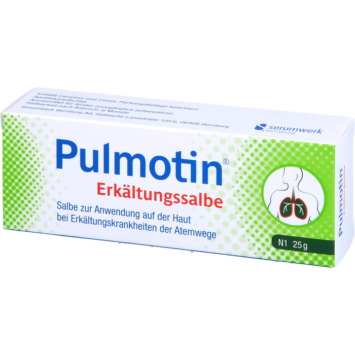 Pulmotin Erkältungssalbe, 25 g Cream