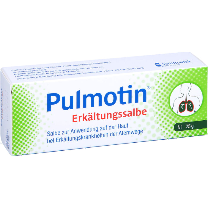 Pulmotin Erkältungssalbe, 25 g Creme