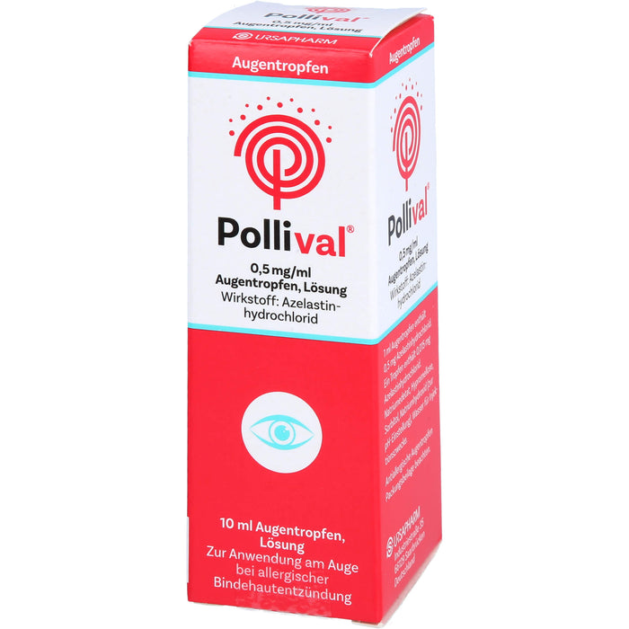 Pollival 0,5 mg/ml Augentropfen, 10 ml Solution