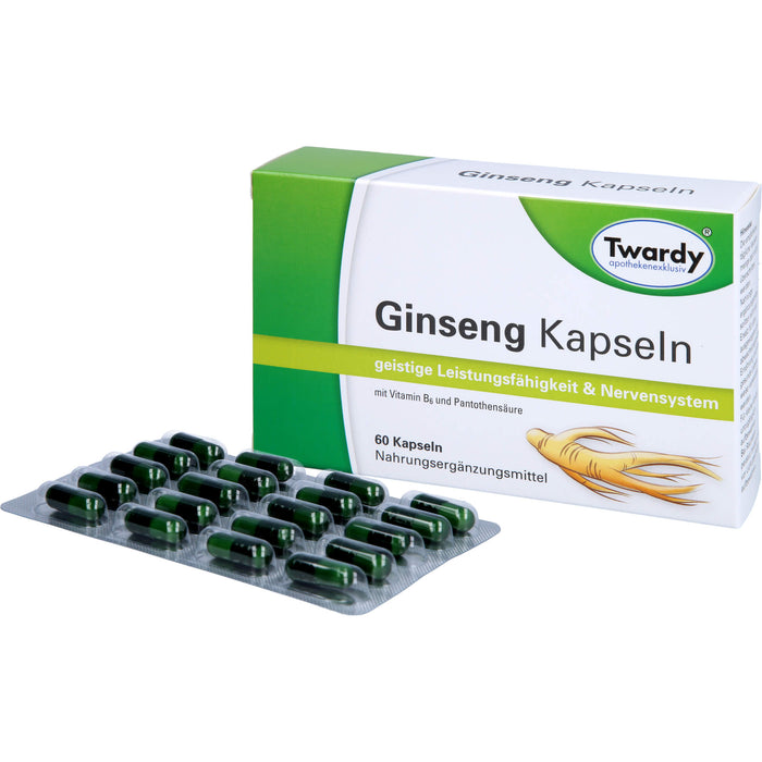 Twardy Ginseng Kapseln, 60 pc Capsules