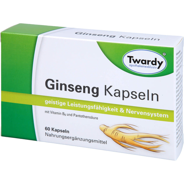 Twardy Ginseng Kapseln, 60 St. Kapseln