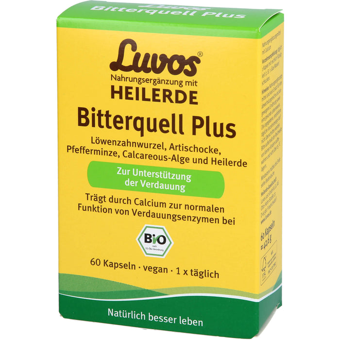 Luvos Heilerde Bitterquell Plus Kapseln, 60 pc Capsules