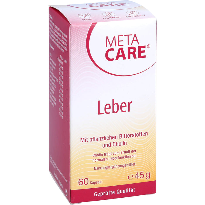 metacare Leber Kapseln, 60 St. Kapseln