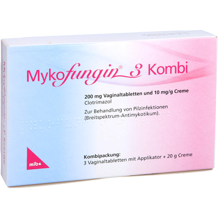 Mykofungin 3 Kombi Vaginaltabletten und Creme, 1 pcs. Combipack