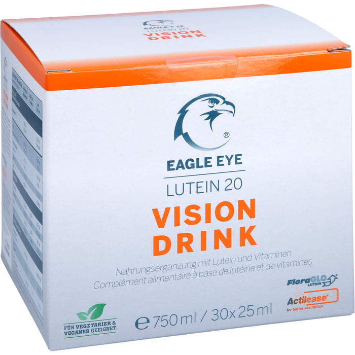 Eagle Eye Lutein 20 Vision Drink, 30X25 ml AMP