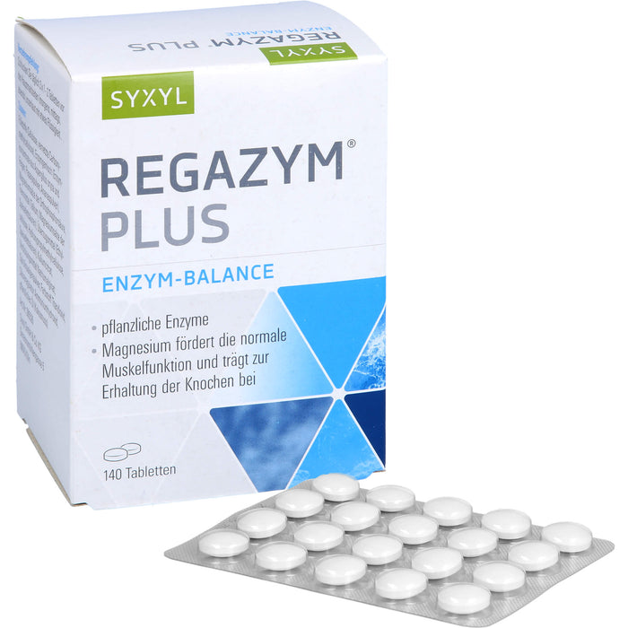 SYXYL REGAZYM PLUS Tabletten zur ernährungsphysiologisch sinnvollen Unterstützung für den gesamten Organismus, 140 pcs. Tablets