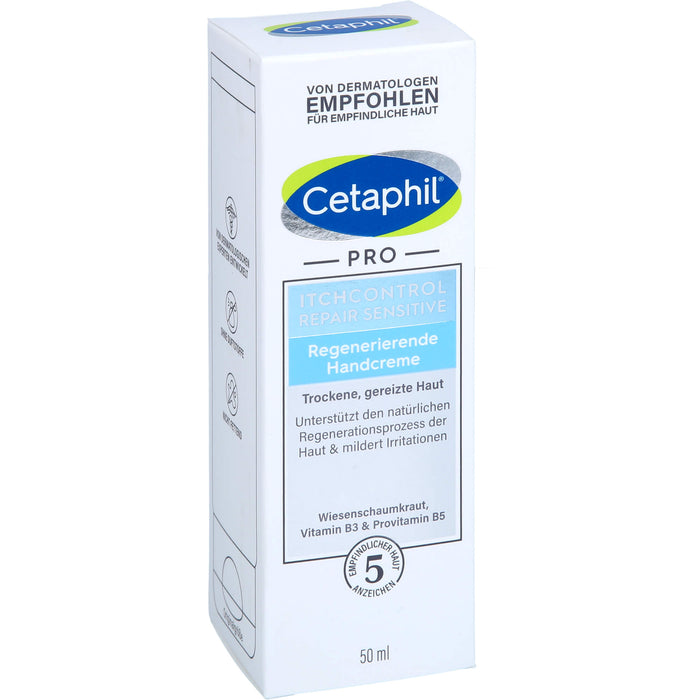 Cetaphil Pro Itch Control Handcreme, 50 ml Crème