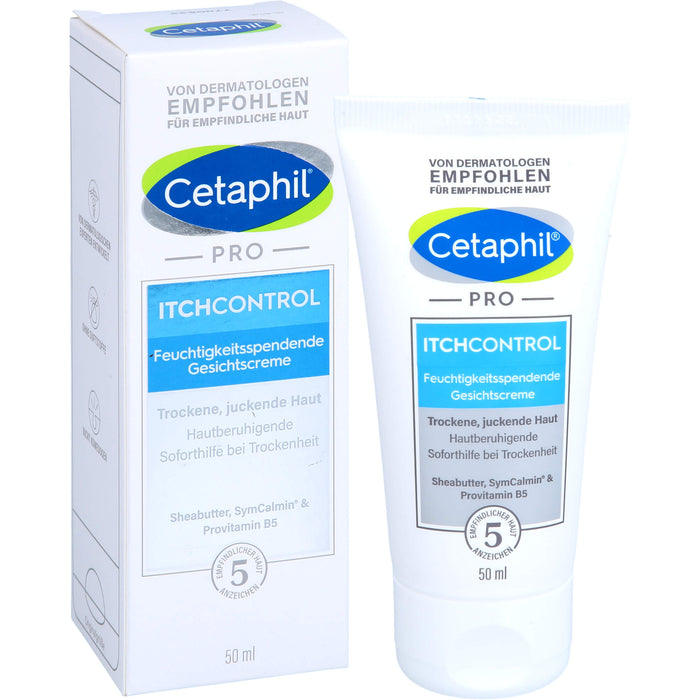 Cetaphil Pro Itch Control Gesichtscreme, 50 ml Creme