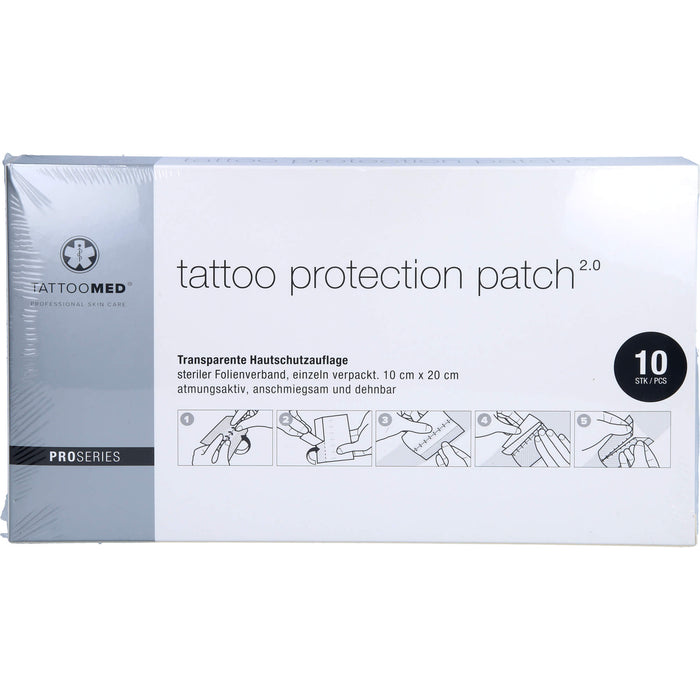 TattooMed tattoo protection patch 2,0, 10 St PFL