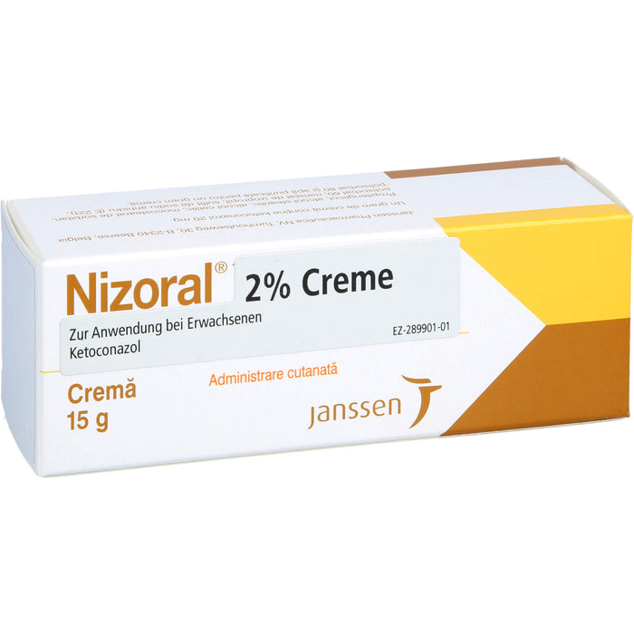 Nizoral 2% Eurim Creme, 15 g Cream