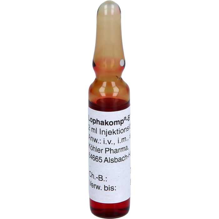 Lophakomp-B12 (3000 µg) Ampullen zur parenteralen B 12-Therapie in Depotform, 10 pcs. Ampoules