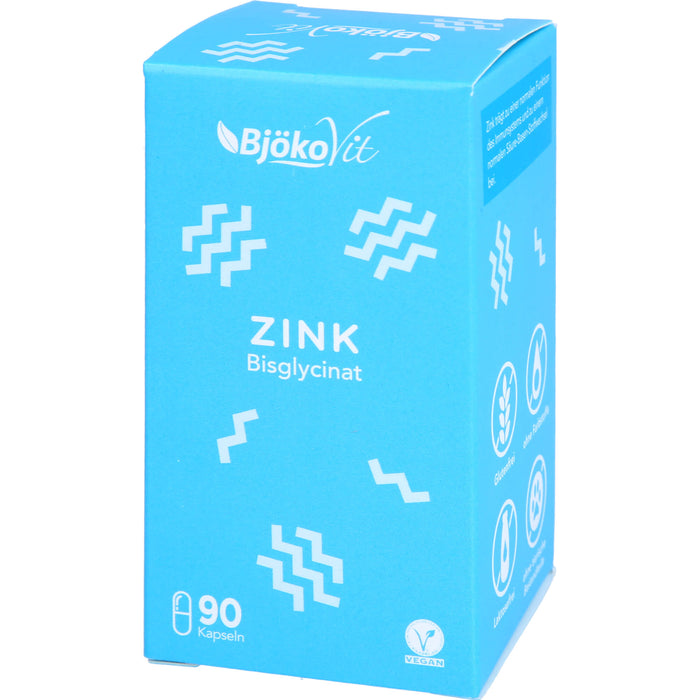 Zink Bisglycinat 25 mg vegan Kapseln, 90 St KAP