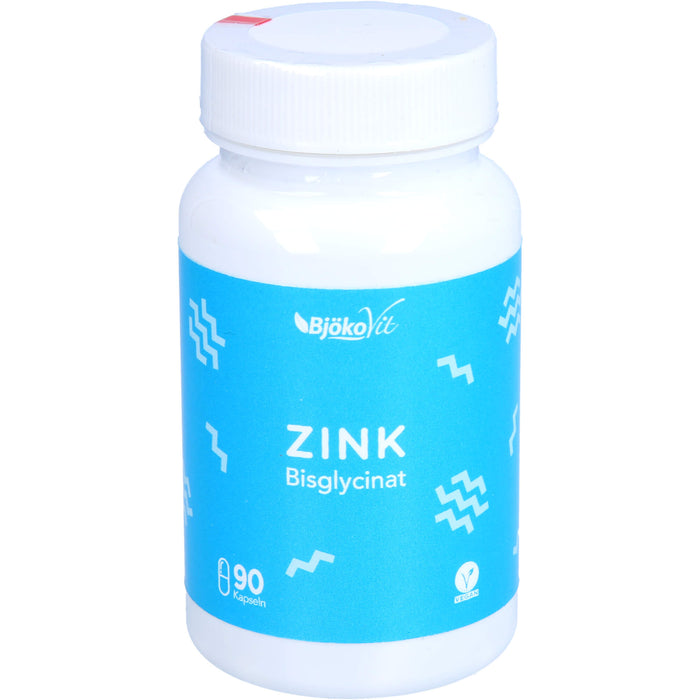 Zink Bisglycinat 25 mg vegan Kapseln, 90 St KAP