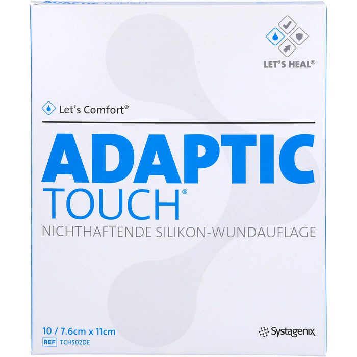 Adaptic Touch 7,6 x 11 cm nichthaftende Silikon-Wundauflage, 10 pcs. Wound gauze