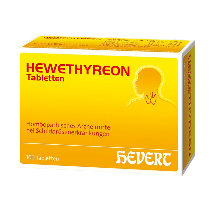 Hewethyreon Tabletten Hevert, 100 pc Tablettes